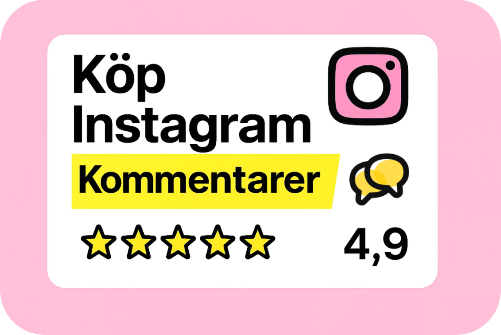 Skaffa Instagram Emoji Kommentarer